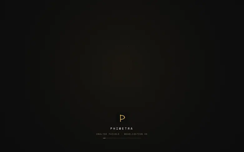 Screenshot of the Phimetra homepage